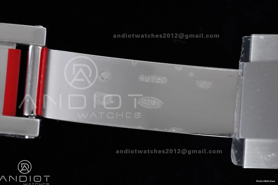 Best Diamonds Black Edition Dial 816 VSF 1:1 SoftTouch Silver Oysterflex on (Weighted) Daytona Strap V2 126519 VS4131 0219